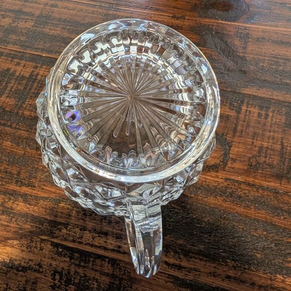 Vintage "American Clear" Cubist Pitcher by Fostoria 7" Tall - Picture 4 of 5